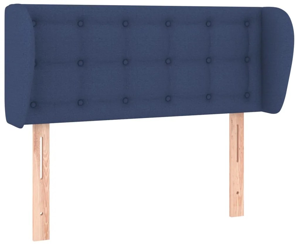 vidaXL Κεφαλάρι με Πτερύγια Μπλε 83 x 23 x 78/88 εκ. Υφασμάτινο