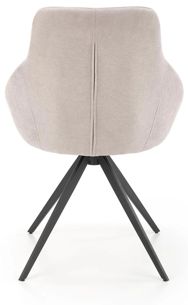 K431 chair color: light grey DIOMMI V-CH-K/431-KR-J.POPIEL