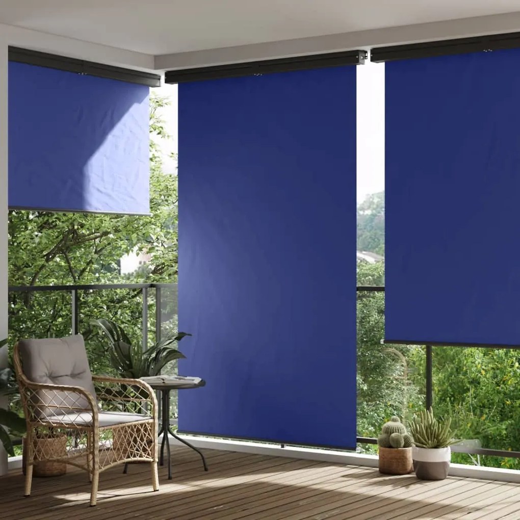 vidaXL Σκίαστρο Βεράντας Πλαϊνό Μπλε 145 x 250 εκ.