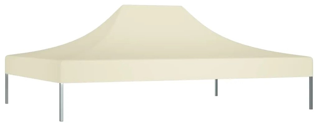 vidaXL Κάλυμμα Τέντας Εκδηλώσεων Κρεμ 4,5 x 3 μ. 270 γρ/μ²