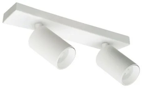 Σποτ Φωτιστικό Οροφής Stage Δίφωτο 12,7Χ60 Viokef-4259700-Λευκό 4259700