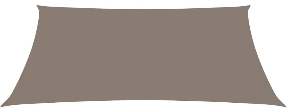 vidaXL Πανί Σκίασης Ορθογώνιο Taupe 3 x 5 μ. από Ύφασμα Oxford