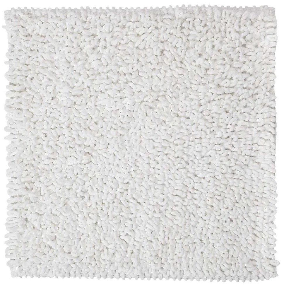 Πατάκι Μπάνιου Twist White Sealskin 60X60 Microfiber