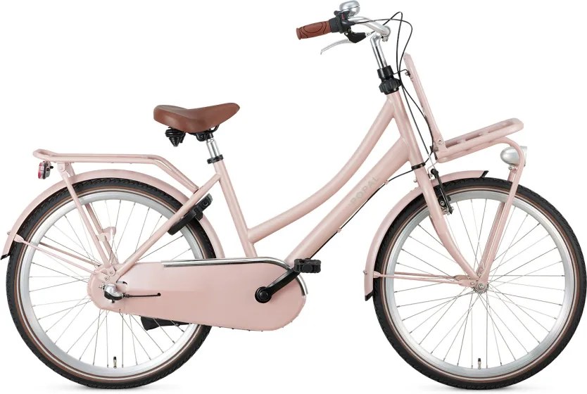 Daily Dutch Basic+ 24 Inch 40 cm Girls 3SP Coaster Brake SalmonPopal