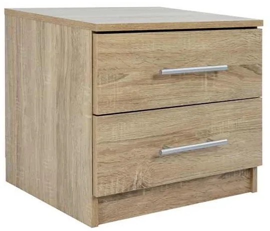 ΚΟΜΟΔΙΝΟ ΜΕΛΑΜΙΝΗΣ CHELSEA HM2220.02 SONAMA 48X40,5X41,5 εκ.