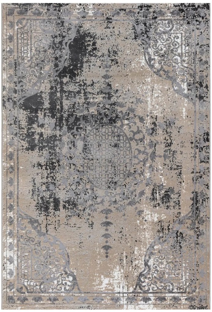 Χαλί Venice 9668ACD Grey Ezzo 133X190cm