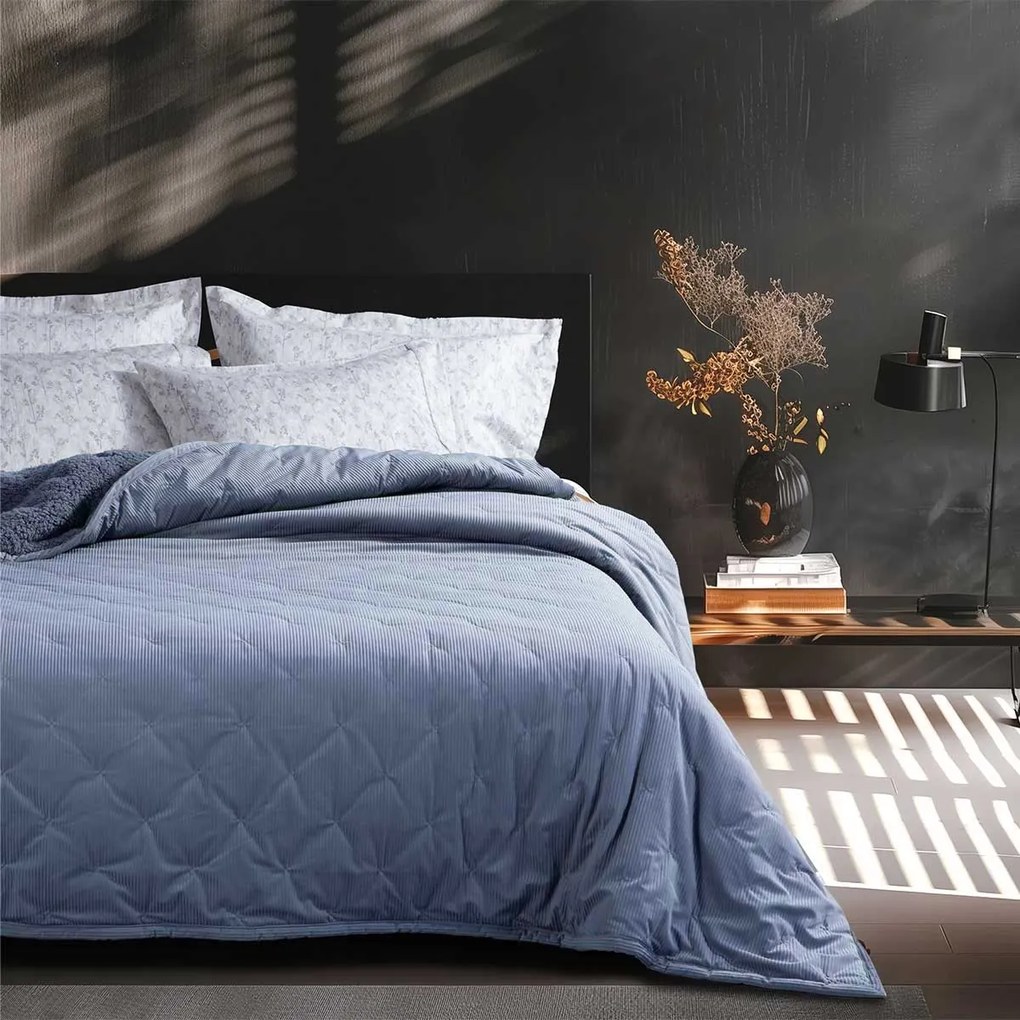 Κουβερτοπάπλωμα Υπέρδιπλο (230x240) Nef-Nef Homeware Elements Kotler Denim AW25