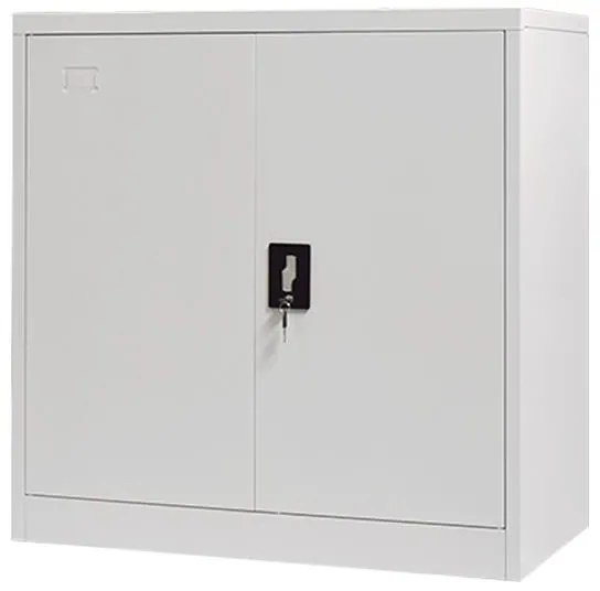 Ντουλάπα Armon Μεταλλική Ανοιχτό Γκρί 90x45x90 εκ. 90x45x90 εκ.