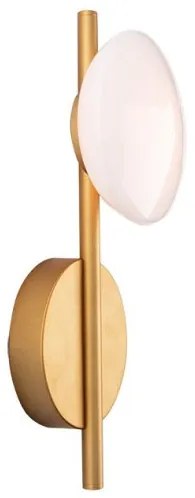 Απλίκα Φωτιστικό Τοίχου LED 7W IP20 3000K Χρυσό 22061 Zambelis-22061-Χρυσό 22061