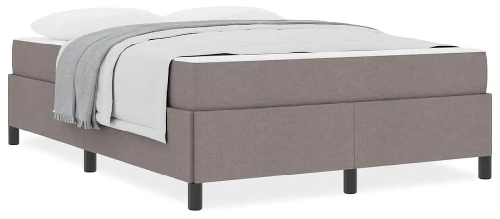 vidaXL Κρεβάτι με ελατήρια Ταουπέ 140 x 190 cm