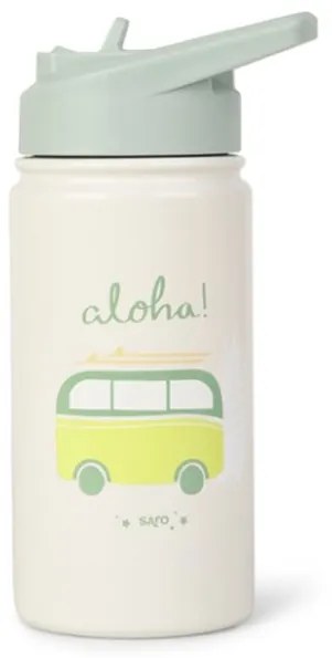 Παγούρι - Θερμός 350ml Με Καλαμάκι Saro Aloha 74509