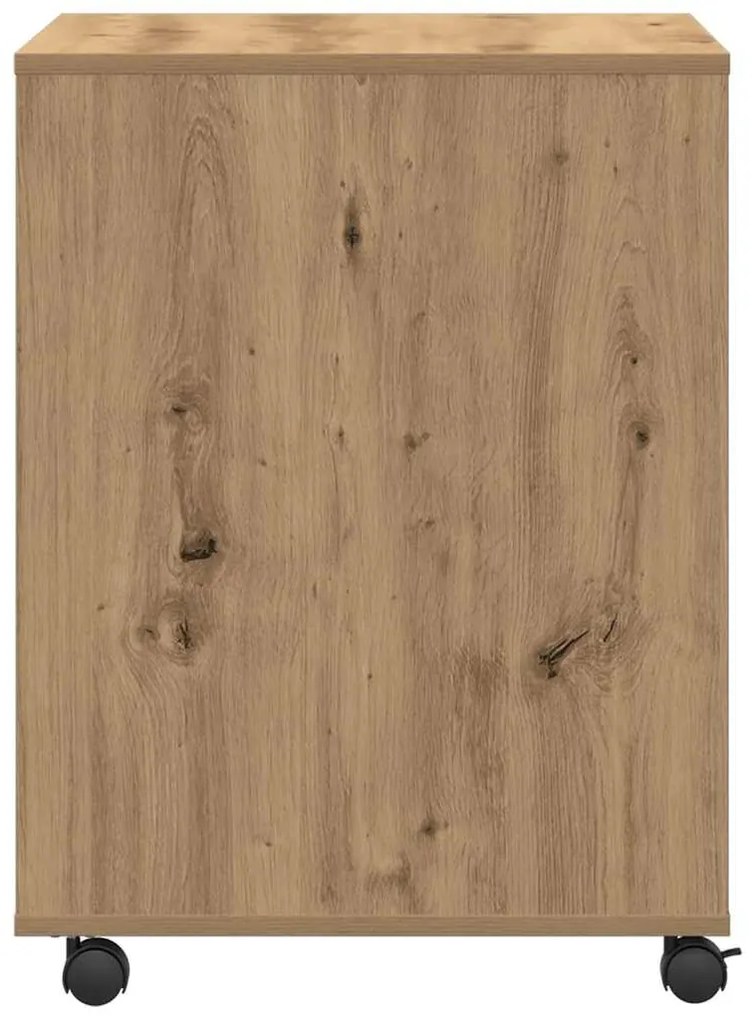 vidaXL Σταντ Εκτυπωτή artisan δρυς 60 x 50 x 67 εκ. Επεξεργασμένο ξύλο