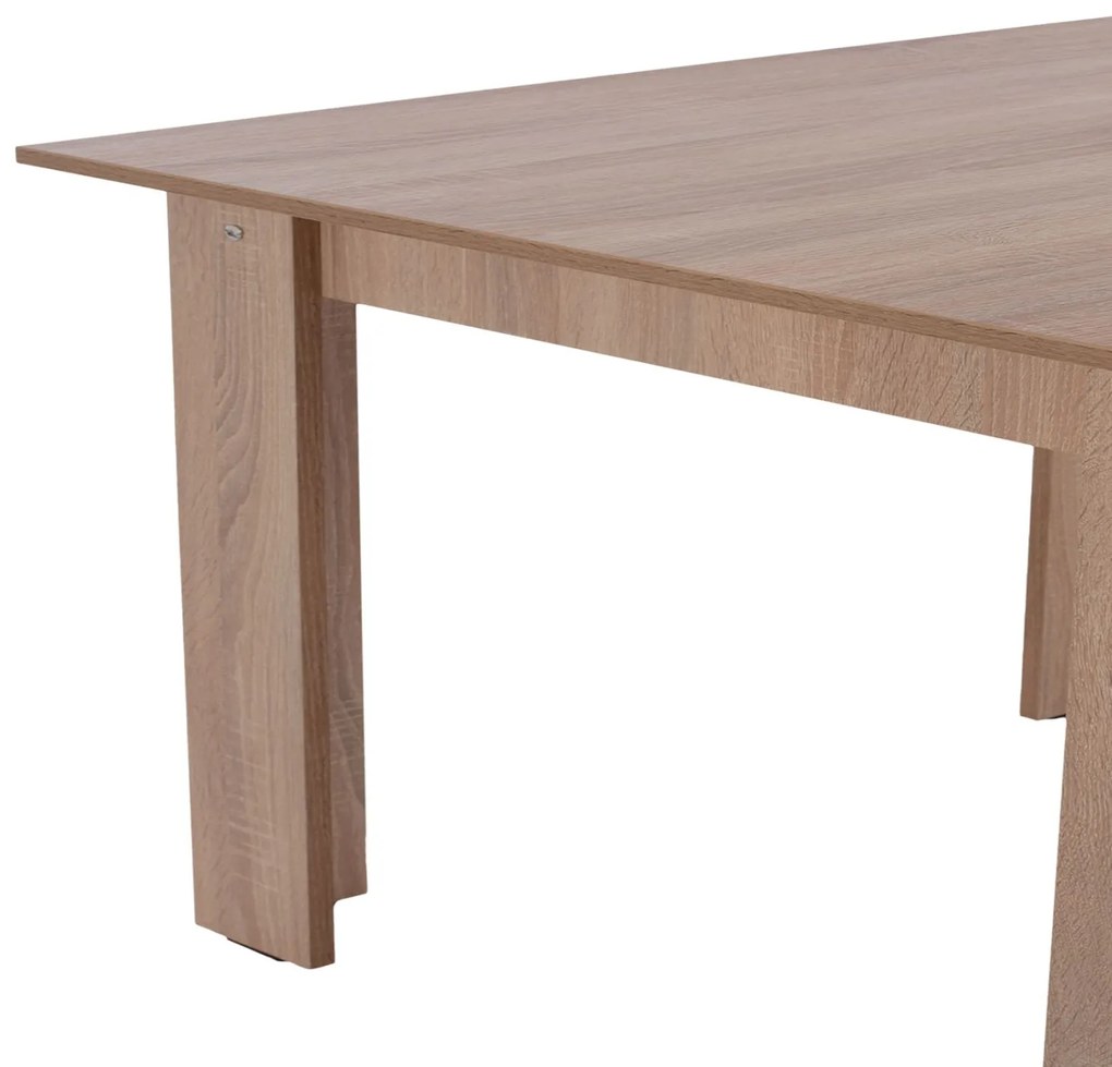 Τραπέζι Κουζίνας Kelvin Sonoma Oak 110x80x77Υεκ.