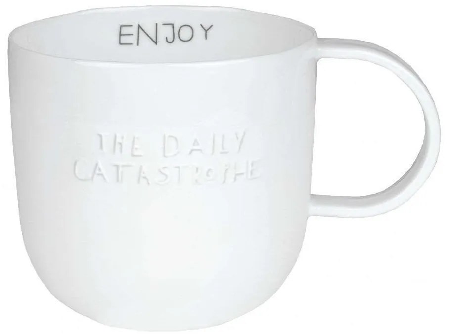 Κούπα Πορσελάνινη Enjoy The Daily RD0016555 8,5x8cm White Raeder Πορσελάνη