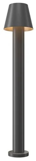 Επιδαπέδιο Φωτιστικό LED Μέταλλο Harz H80 Φ16 Maytoni-O421FL-L5GF-Γκρι O421FL-L5GF