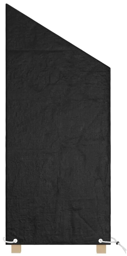 vidaXL Κάλυμμα Καρέκλας με 8 Κρίκους 65x65x110/150 εκ. Πολυαιθυλένιο