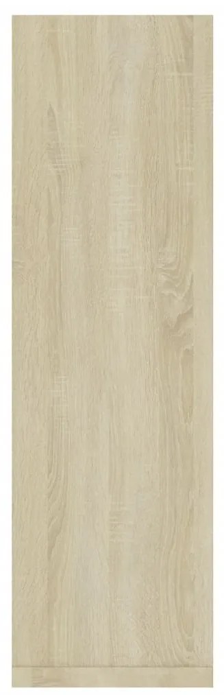 vidaXL Ραφιέρες Τοίχου 2 τεμ. Sonoma Δρυς 50x15x50 εκ. από Μοριοσανίδα