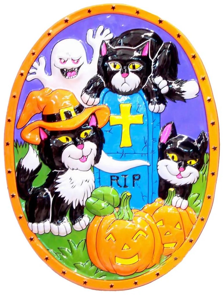 Halloween Διακοσμητικό Τοίχου 52x40cm 313955a