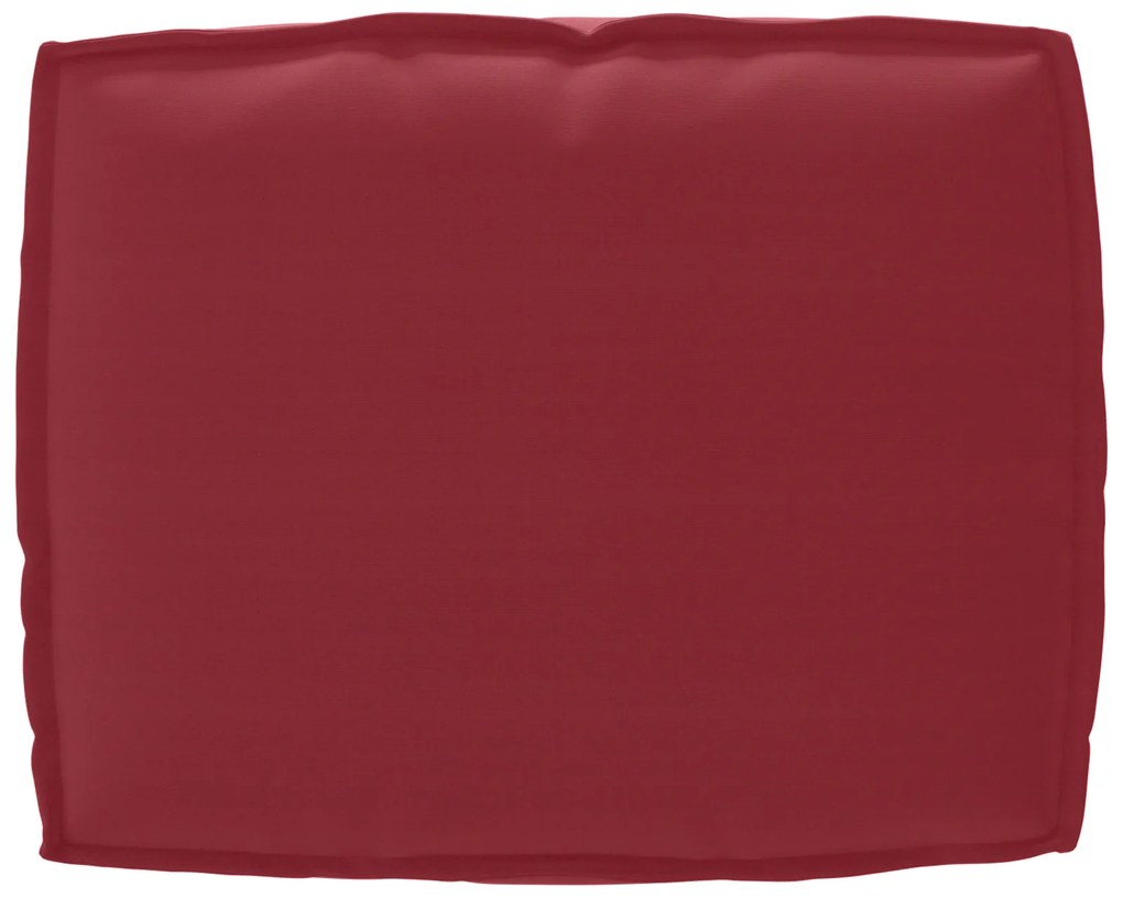 vidaXL Μαξιλάρι Παλέτας για Πλάτη Κόκκινο 50x40x12 cm από Oxford Υφάσματα