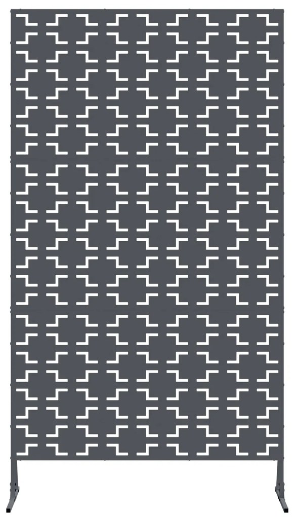 vidaXL Πανοραμική Οθόνη σε Ανθρακί, 100x50x180 εκ., Φτιαγμένη από Ατσάλι