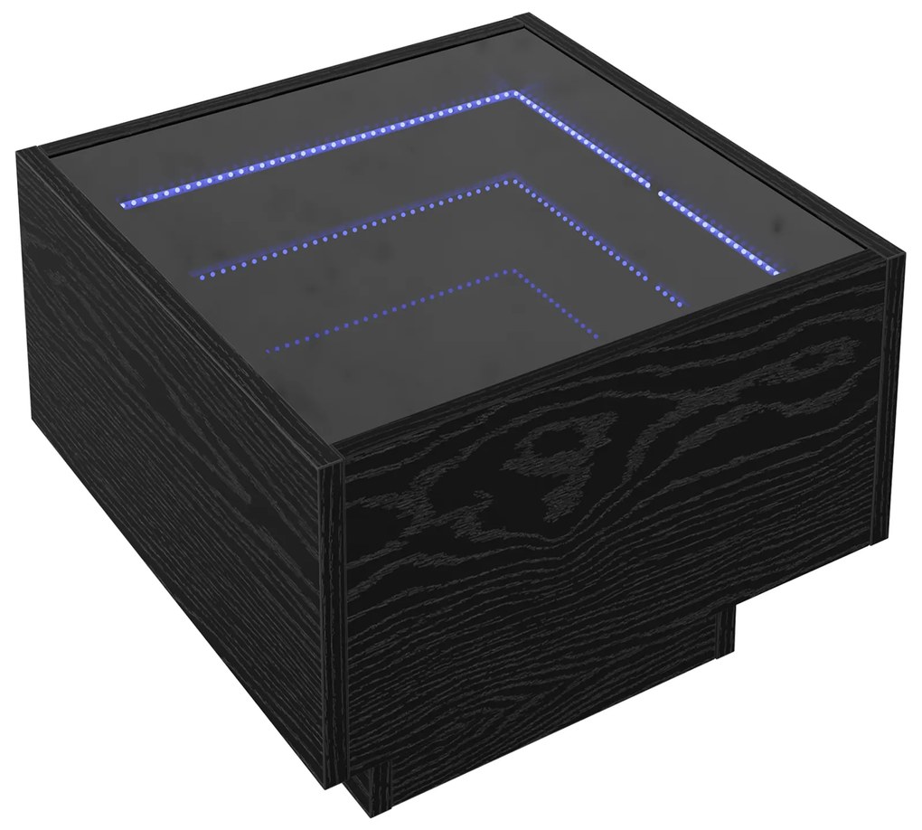 vidaXL Ντουλάπι αποθήκευσης Μαύρη δρυς 40 x 40 x 30 cm