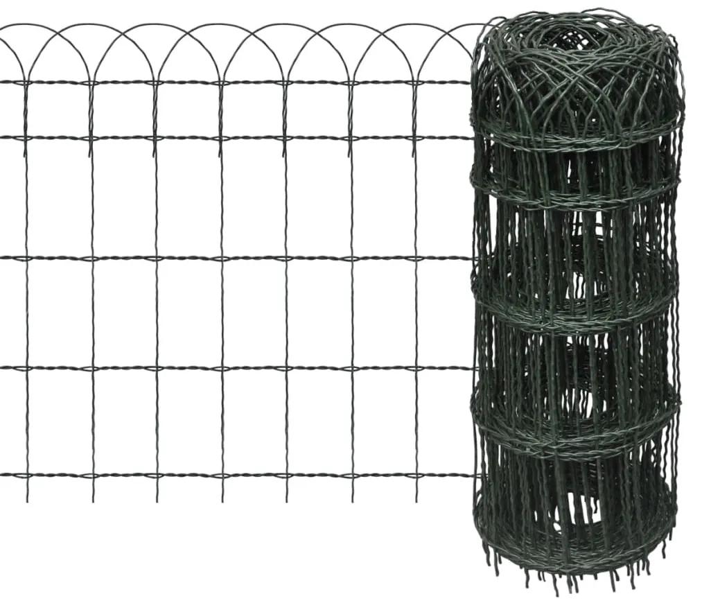 Μπορντούρα Κήπου 25x0,65 μ. Σίδηρος με Ηλεκτρ/τική Βαφή Πούδρας