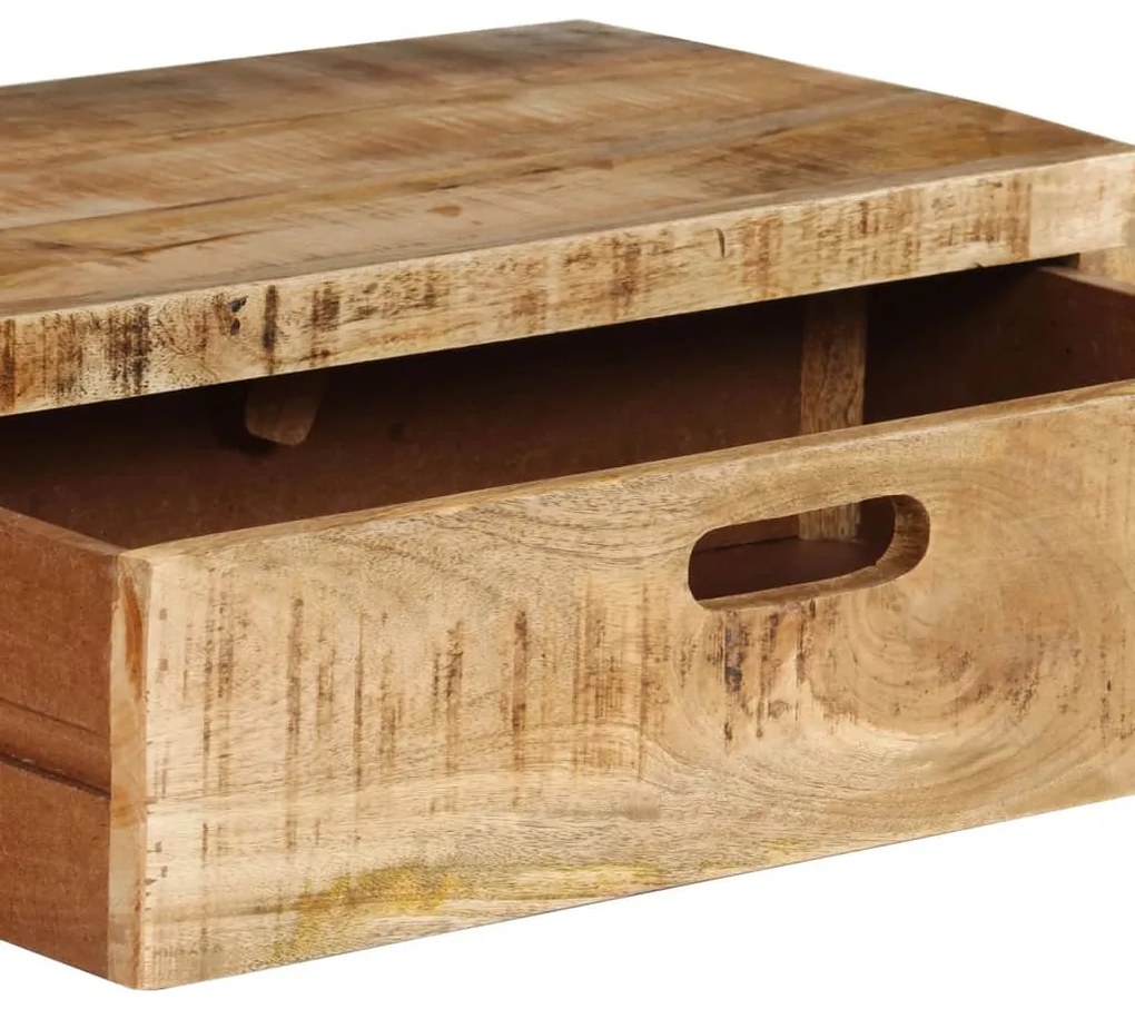 vidaXL Βάση Τηλεόρασης (118-200) x 30x40 εκ. από Μασίφ Ξύλο Μάνγκο