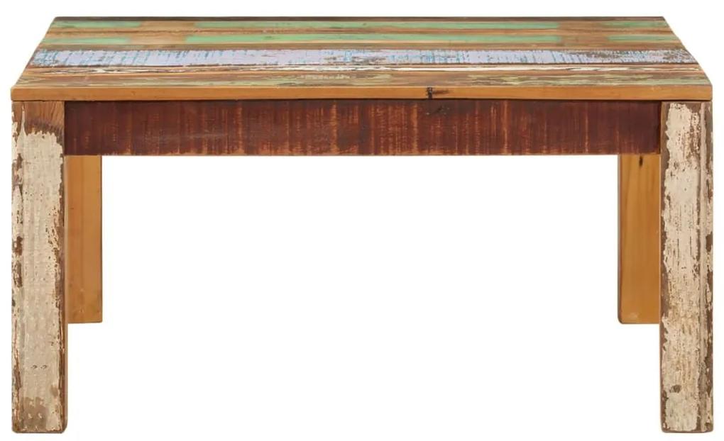Τραπεζάκι Σαλονιού 80 x 80 x 40 εκ. από Μασίφ Ανακυκλωμένο Ξύλο - Καφέ
