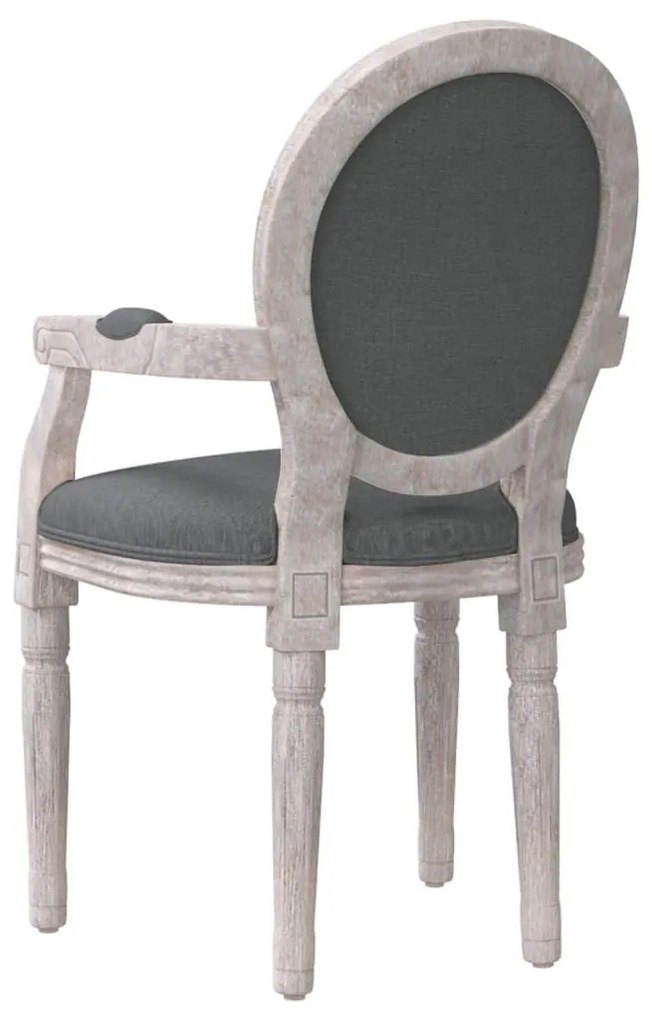Καρέκλα Τραπεζαρίας Σκούρο Γκρι 54 x 56 x 96,5 εκ. Υφασμάτινη - Γκρι