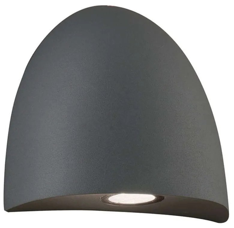 Φωτιστικό Τοίχου - Απλίκα Bauta 4260400 L:108XH:96 Anthracite Viokef