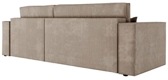 Γωνιακός Καναπές New Isabella Fylliana Μπέζ 270x160x90 εκ. 270x160x90 εκ.