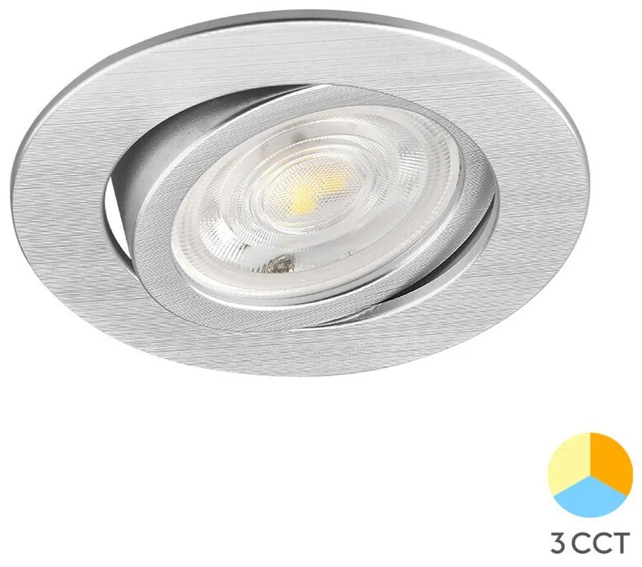 Φωτιστικό Σποτ Braytron BD02-00783 Ασημί (Silver Coloured) CCT3