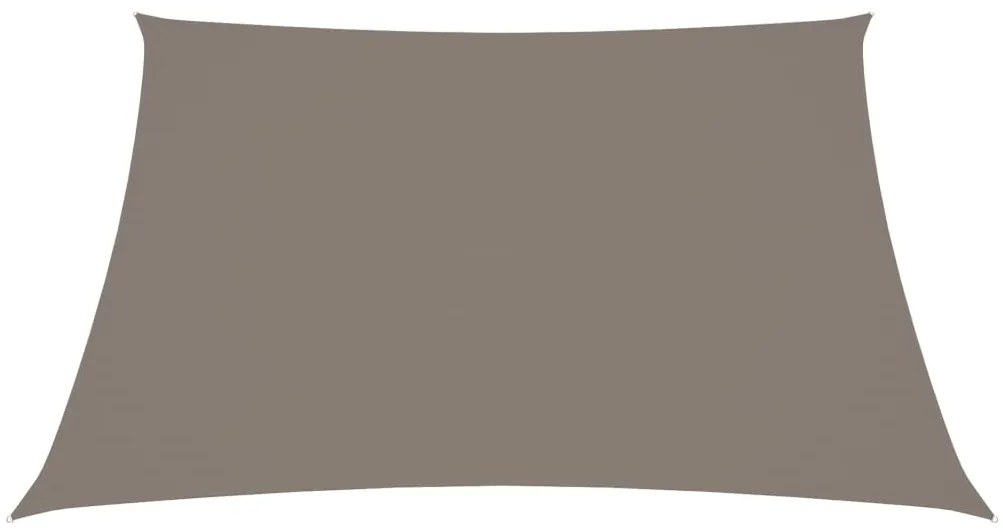 vidaXL Πανί Σκίασης Τετράγωνο Taupe 4,5 x 4,5 μ. από Ύφασμα Oxford