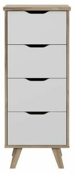 Σιφονιέρα Vankka Eik 45 x 42 x 108 cm 45 x 108,7 x 42 cm