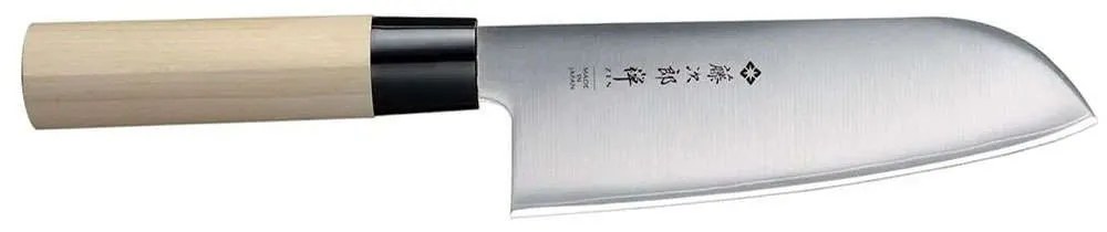 Μαχαίρι Santoku Zen FD-567 16,5cm Natural-Chrome Tojiro Steel,Wood