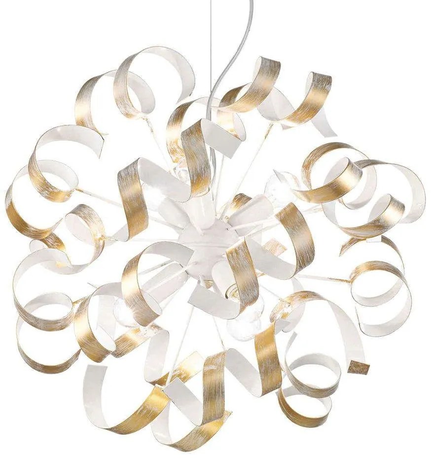 Φωτιστικό Οροφής Vortex 101606 53x65/115cm 6xE14 40W Gold Ideal Lux