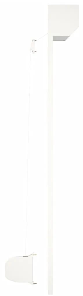 vidaXL Παντζούρι Ρολό Λευκό 110 x 130 εκ. από Αλουμίνιο