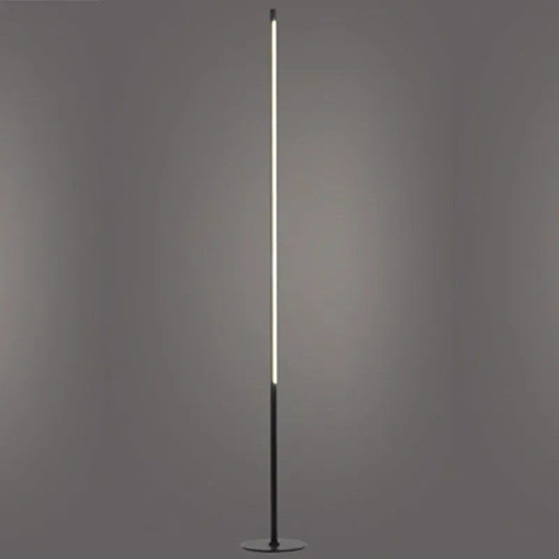 Φωτιστικό Δαπέδου Led ZM16LEDF148BK 18W 3000K 1440lm Dimmer D18ΧD1,8ΧΗ146 Black Aca Decor Aluminium