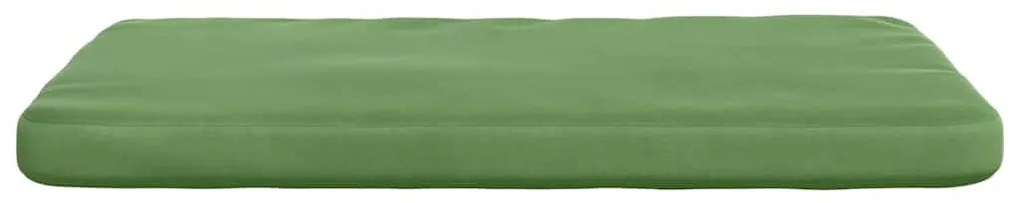 vidaXL Μαξιλάρια καθισμάτων 4 pcs Ανοιχτό Πράσινο 40 x 40 x 3 cm