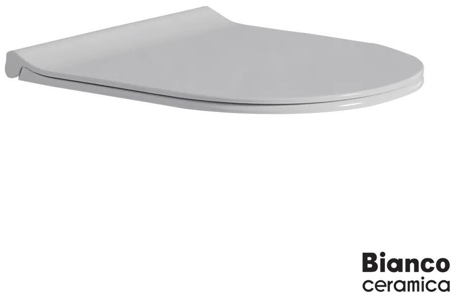 Κάλυμμα Λεκάνης REMO Slim Soft Close Bianco Ceramica White 9200SC-300