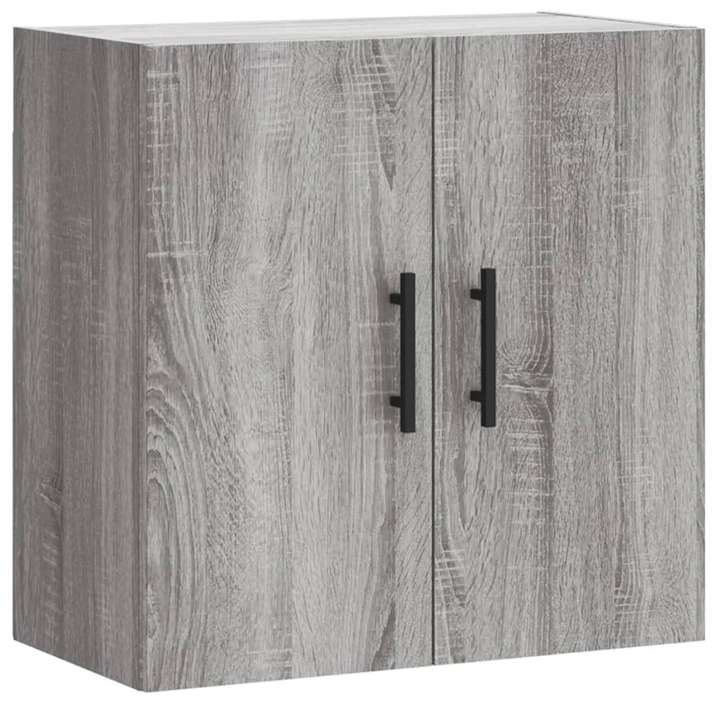 vidaXL Ντουλάπι Τοίχου Γκρι Sonoma 60x31x60 εκ. από Επεξεργασμένο Ξύλο