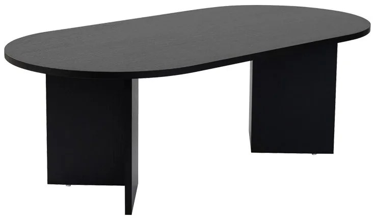 Τραπέζι σαλονιού Tabletod pakoworld σε μαύρη απόχρωση 119x60x40εκ