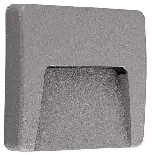 Φωτιστικό Τοίχου-Απλίκα Led Grey 120x120x21mm VK/02145/G/W VKLed