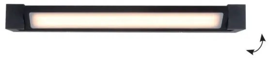 Απλίκα Φωτιστικό Τοίχου Valse LED 12W Viokef-4213201-Μαύρο 4213201