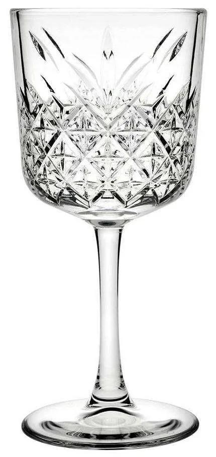 Ποτήρι Κρασιού Κολωνάτο Timeless SP440276K12 330ml Γυάλινο Clear Espiel Γυαλί