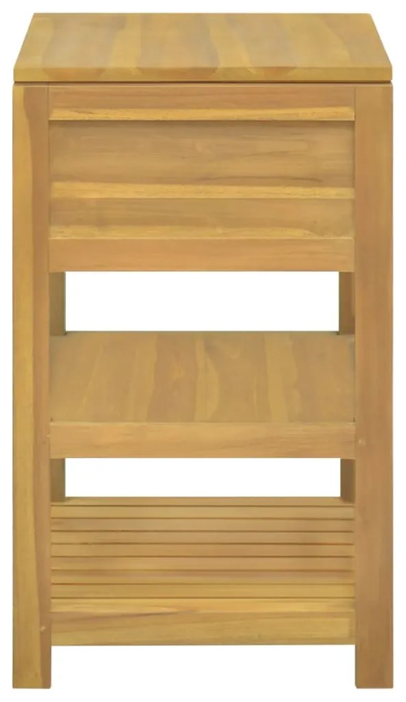 vidaXL Έπιπλο Μπάνιου 60 x 45 x 75 εκ. από Μασίφ Ξύλο Teak