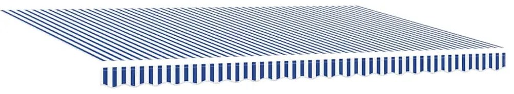 vidaXL Σκηνίτσα Αναδιπλούμενη Μπλε και άσπρο 450 x 300 εκ