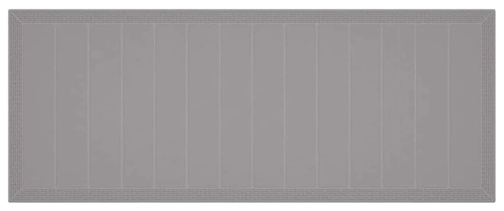 vidaXL Σέτ φαγητού για κήπο 11 pcs Ανοιχτό γκρι Πολυπροπυλένιο