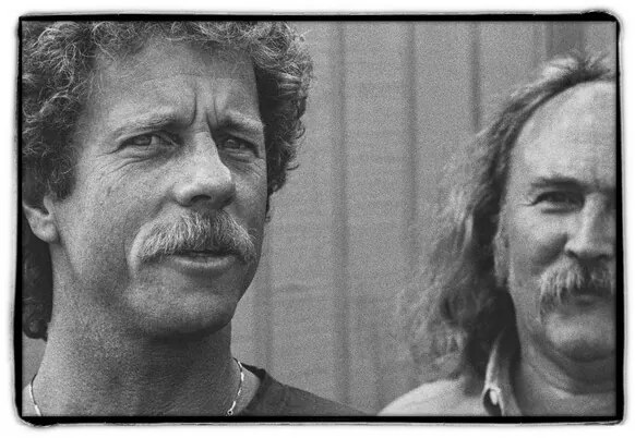 Φωτογραφία Chris Hillman and David Crosby, Nashville, USA, 1990, Messer, Alan