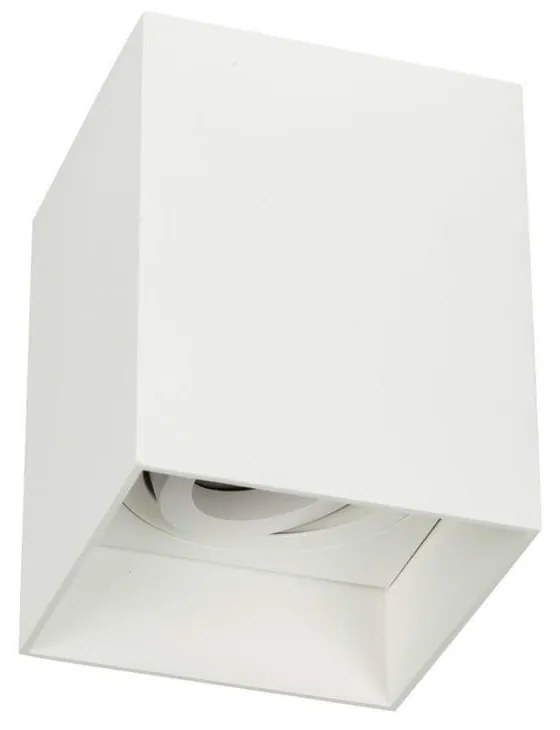 Φωτιστικό Οροφής - Σποτ White 90x90x115mm VK/03055/W VKLed Aluminium